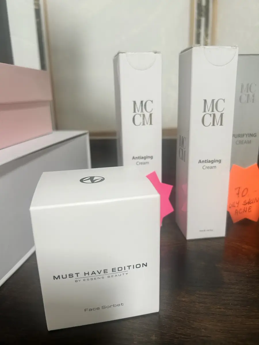 MCCM skincare products